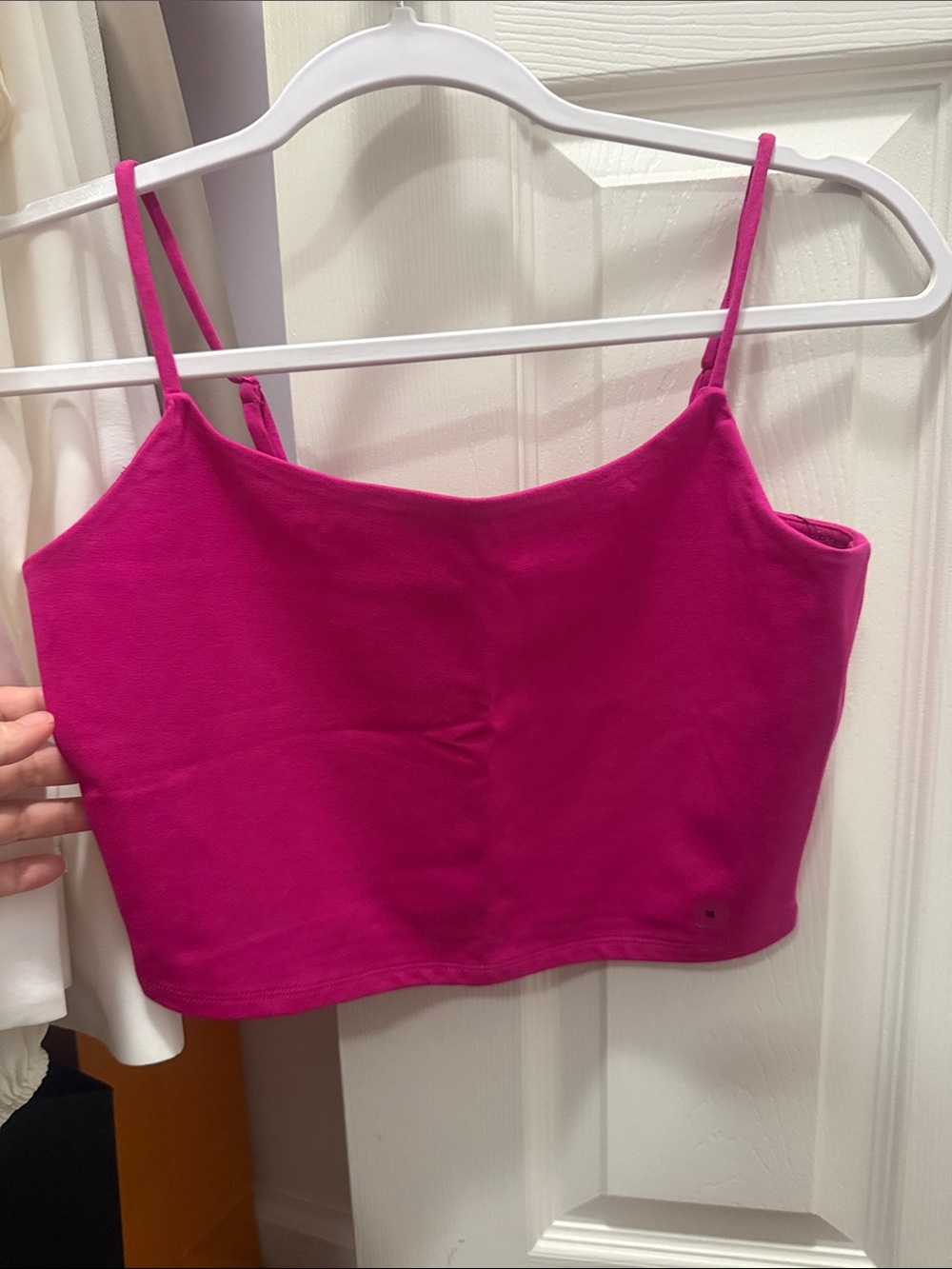 Express Spaghetti Strap Crop Tank